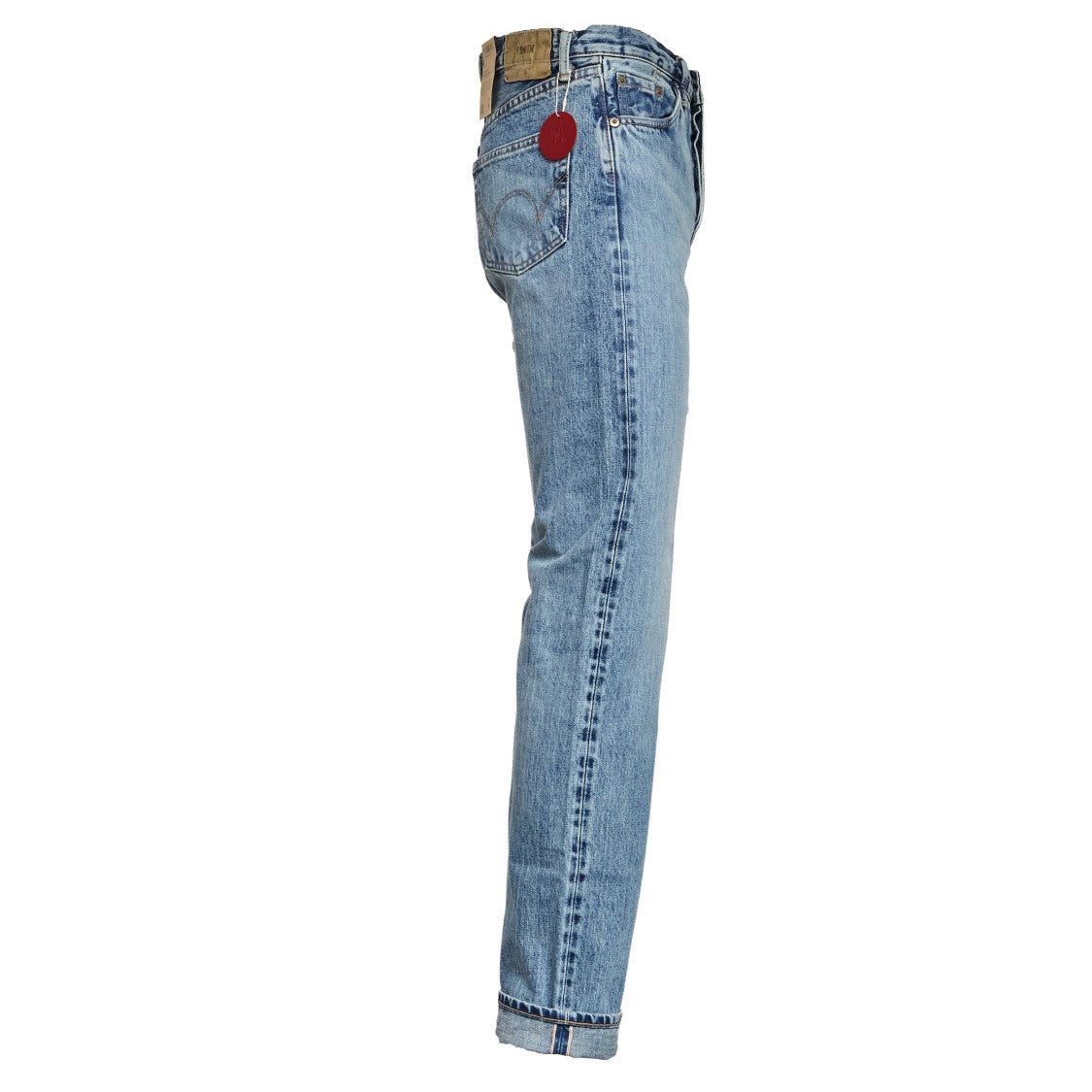 Edwin Regular Fit Straight Denim Jeans With Contrasting Stitching