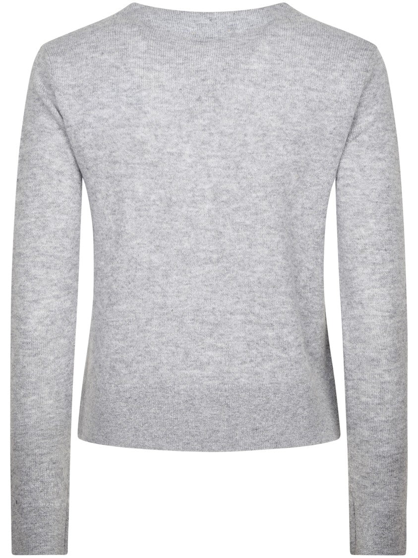 Forte Forte Light Grey Button-Closure Cardigan