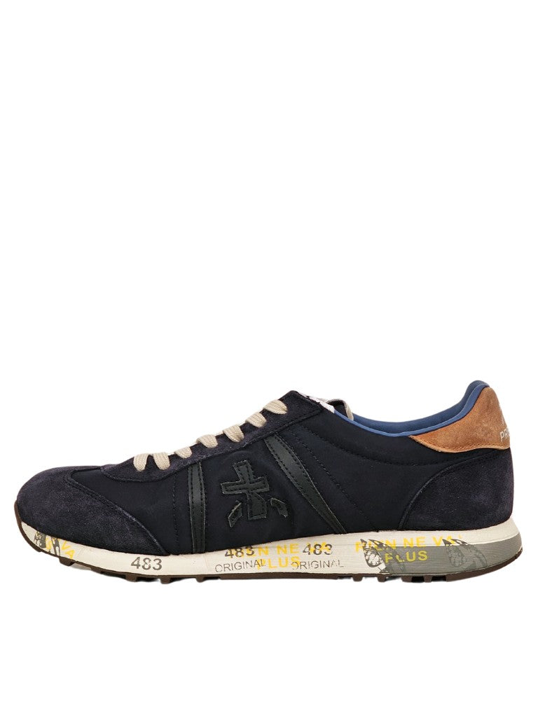 Premiata Hybrid Blue Sneakers