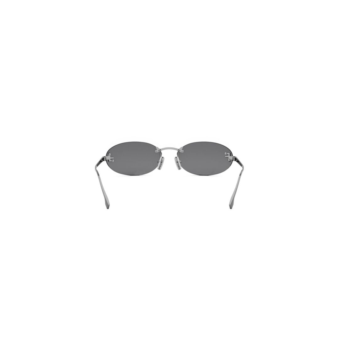 Fendi Fe4075us Oval Metal Sunglasses
