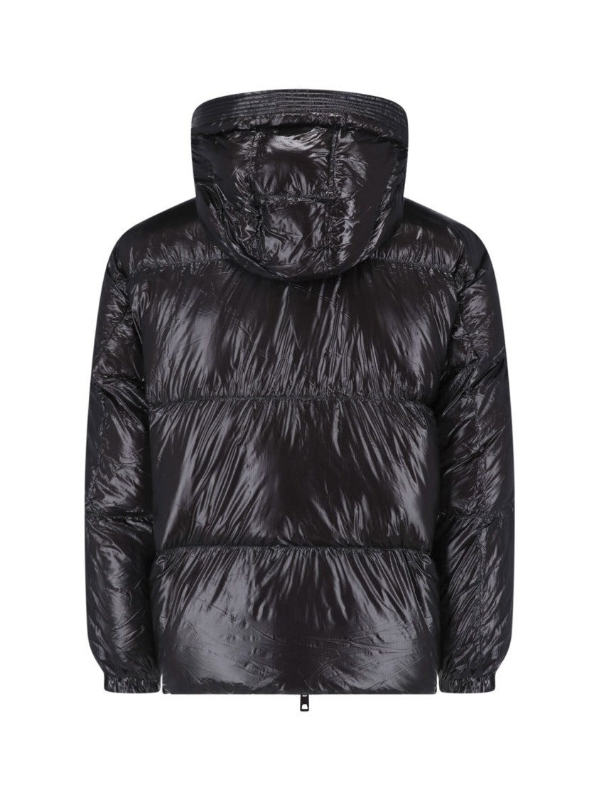 Diesel Black Fabric W Rolfys Down Jacket