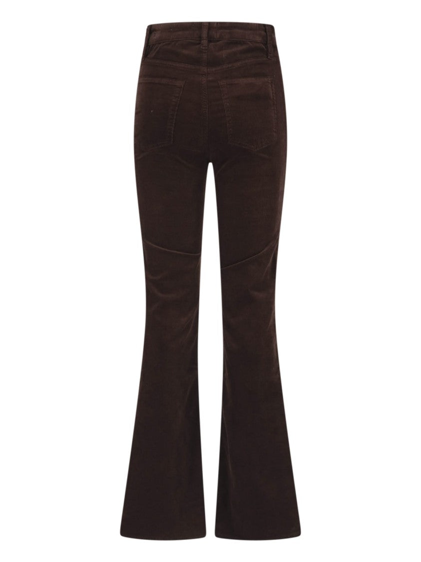Frame Brown The Reboot Corduroy Flared Pants