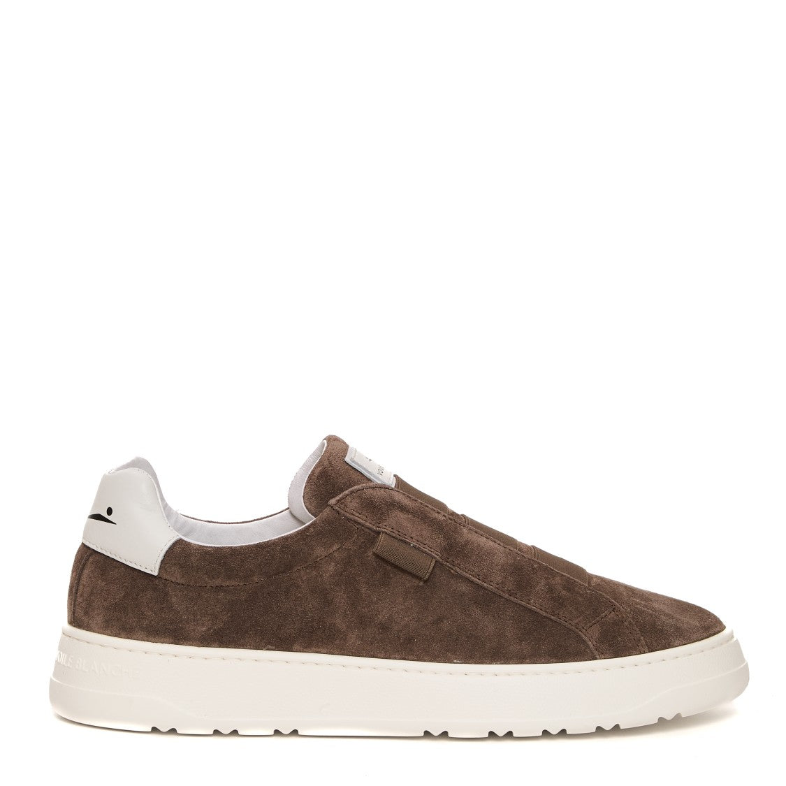 Voile Blanche Soft Suede Slip-On Sneakers