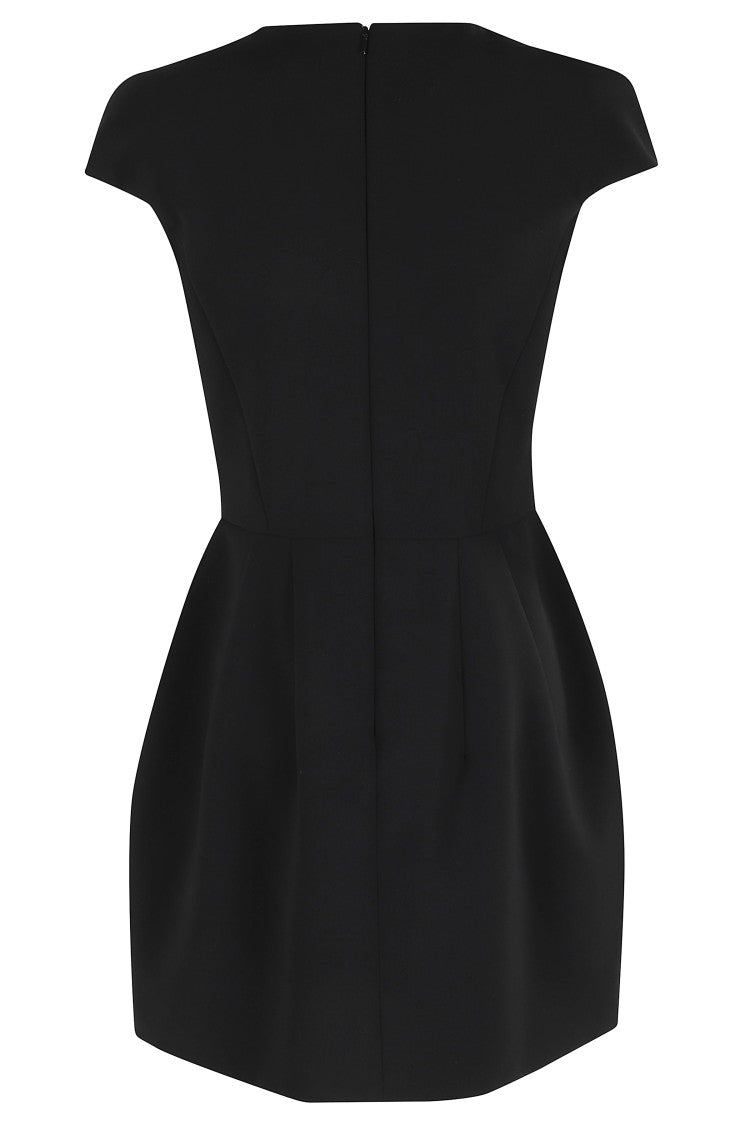 Moschino Sleeveless Mini Dress With Structured Silhouette