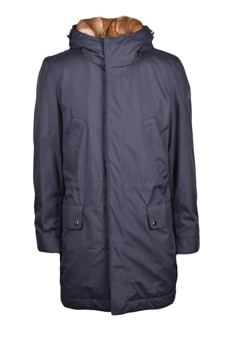 Paul & Shark Padded Parka With Functional Pockets