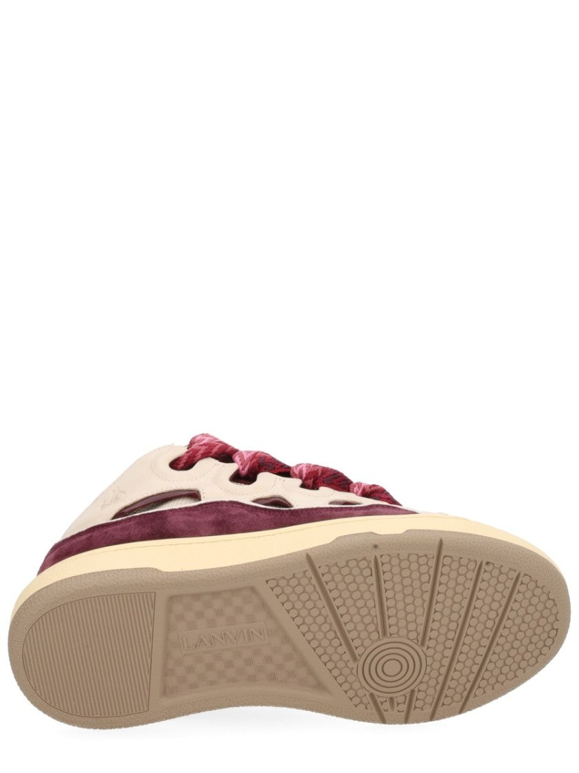 Lanvin Multicolor Curb Zigzag Sneakers