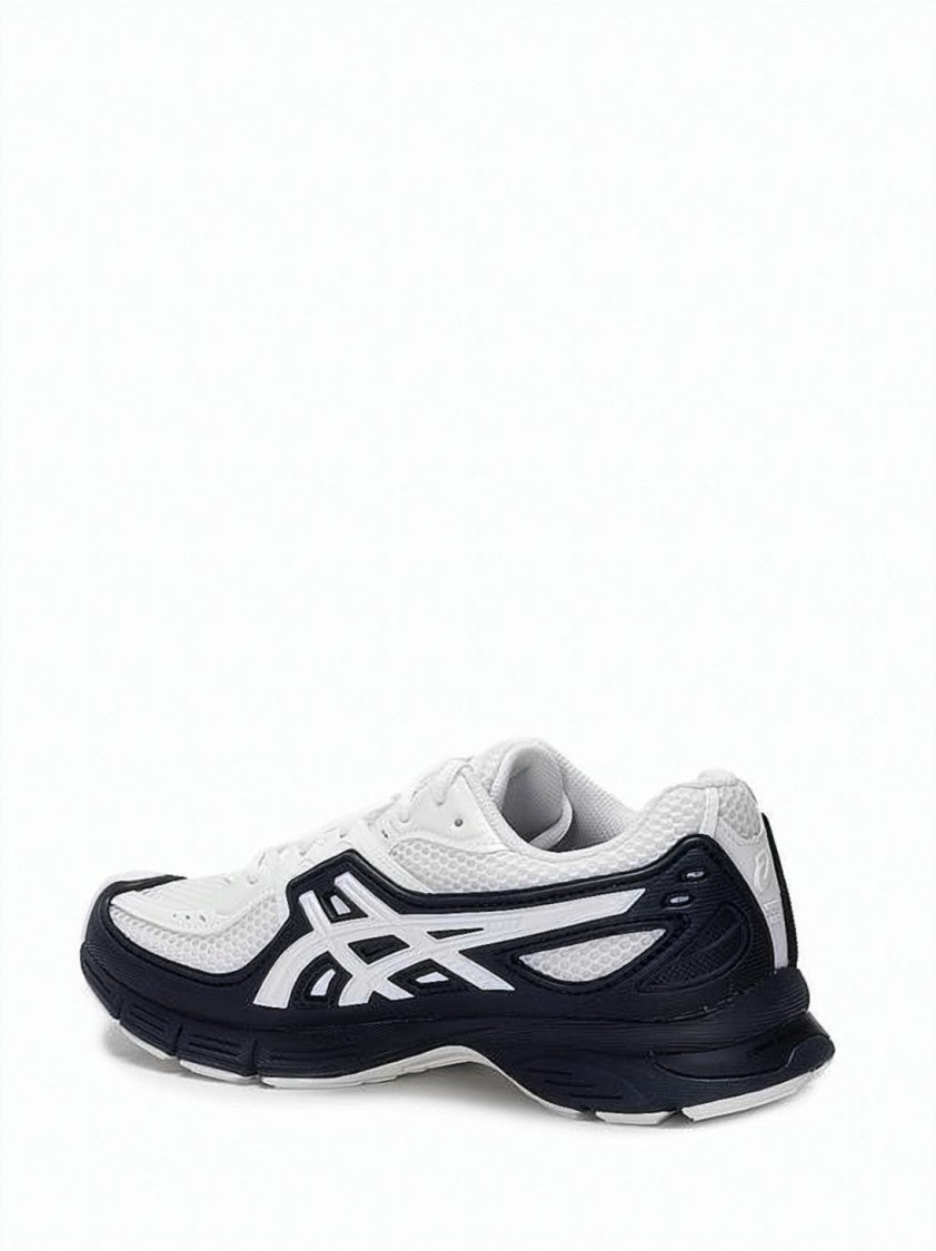 Comme Des Garçons White Black Mesh Synthetic Overlay Sneakers