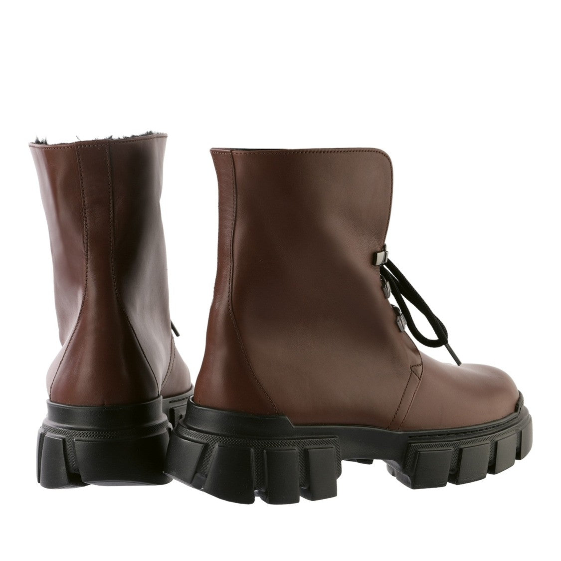 Högl Brown Leather Warm Boots
