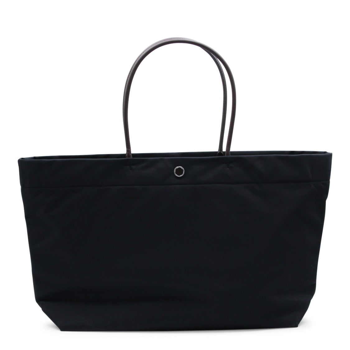 Tory Burch Black Rectangular Dual Handle Tote Bag