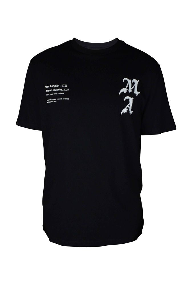 Amiri Graphic Print Black Crew Neck T-Shirt