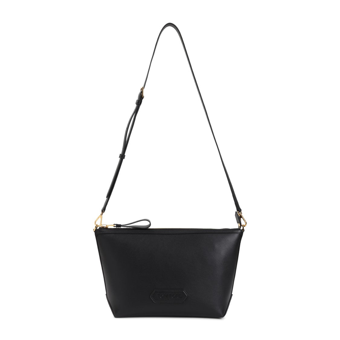 Tom Ford Calf Leather Pouch Messenger Bag