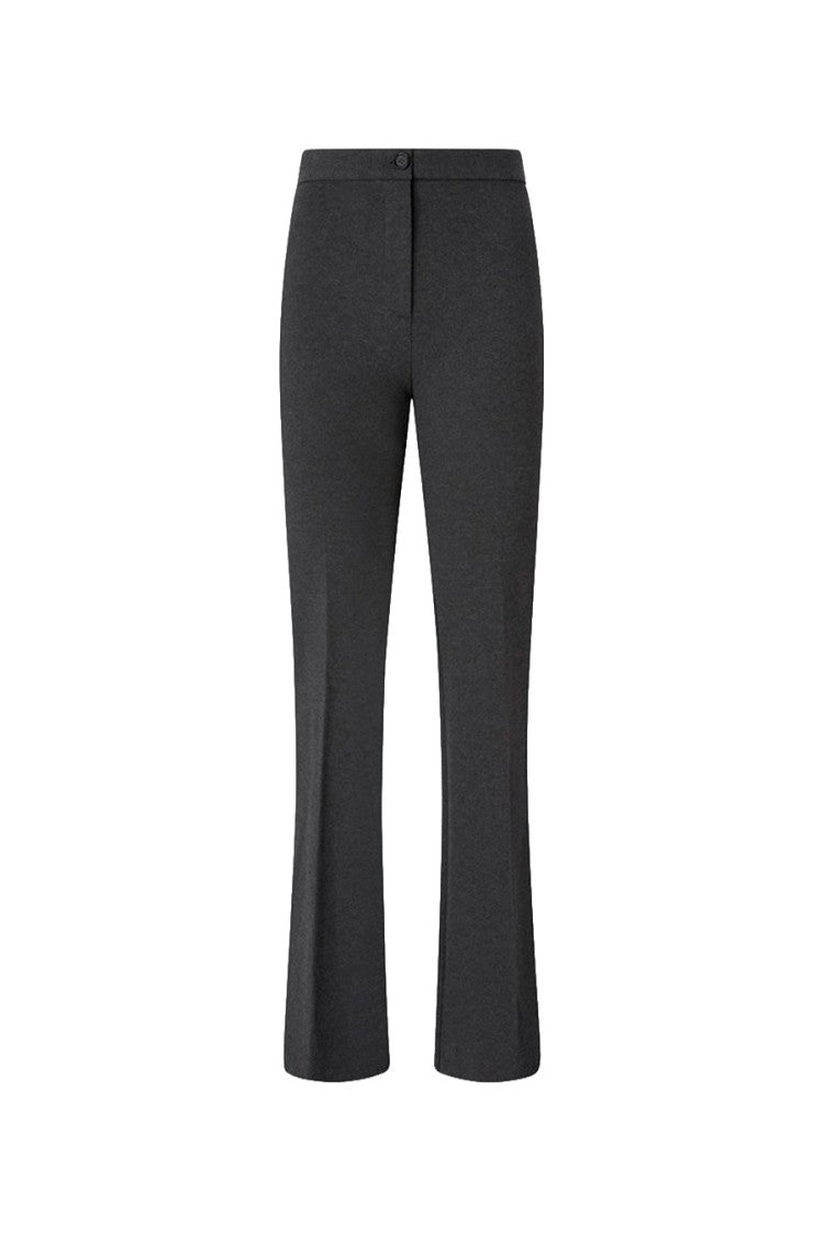 Pinko Grey Slim Flared Trousers