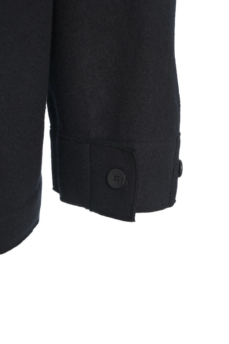 Transit Hooded Relaxed Fit Transit Jacket With Functional Details