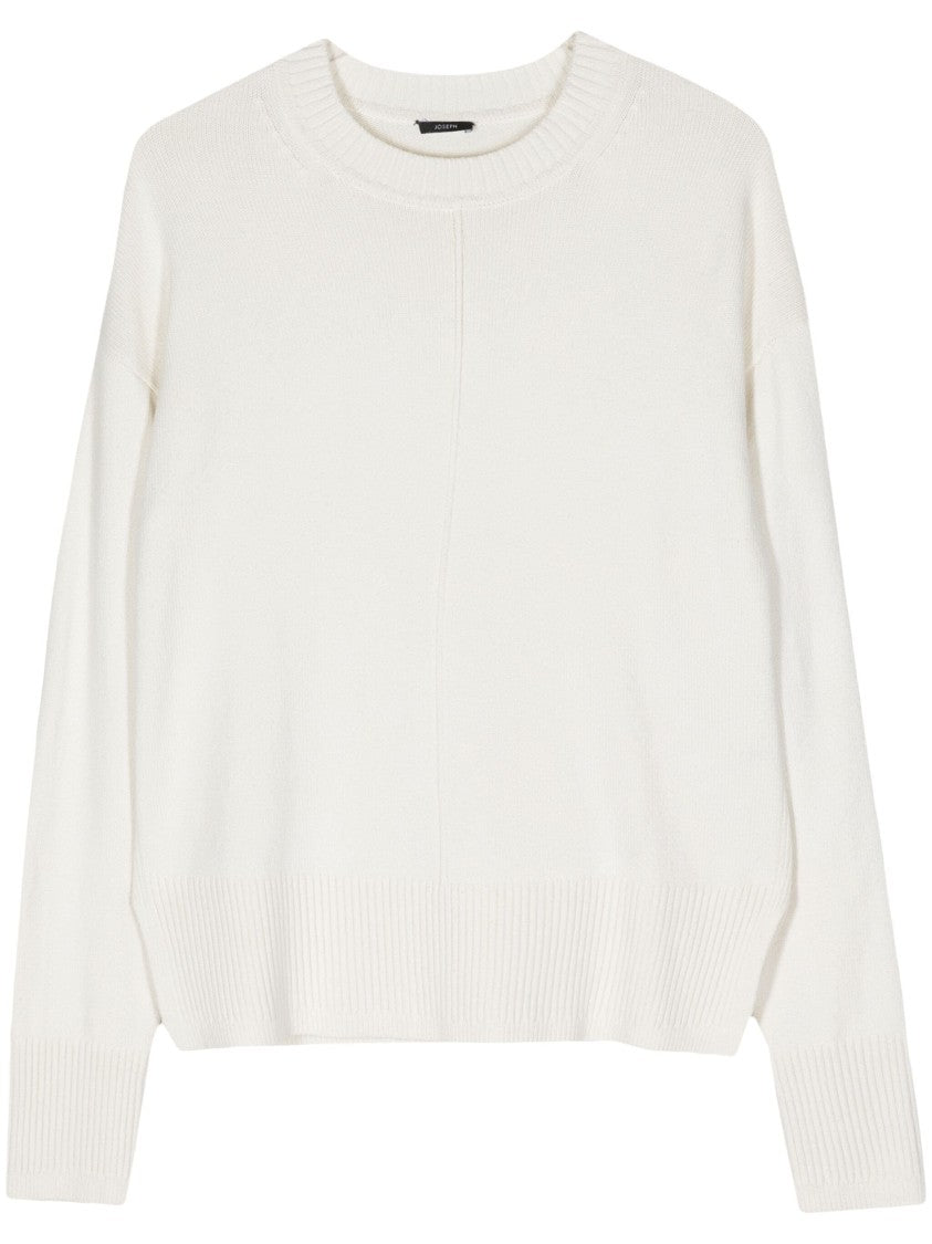 Joseph Silk-Cashmere Blend Crew Neck Sweater