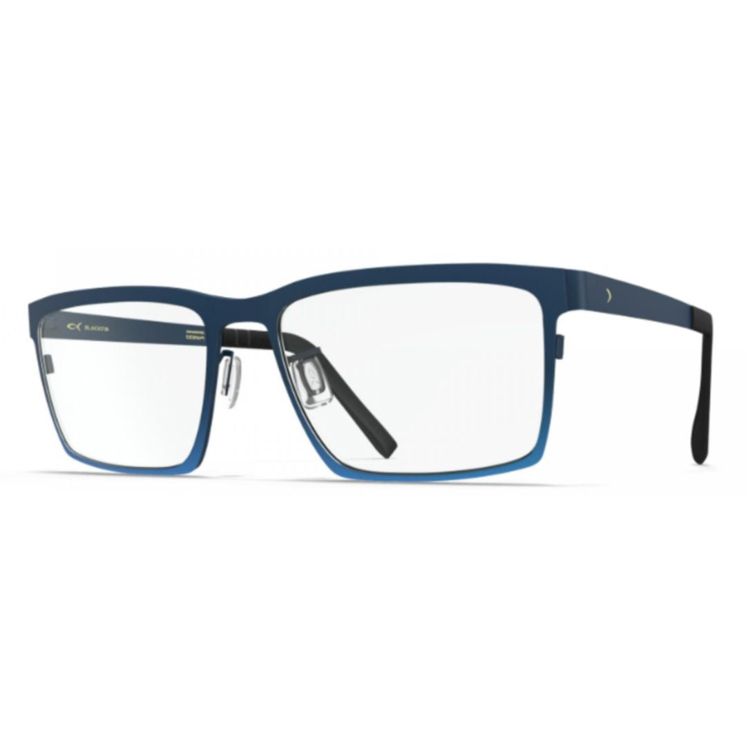 Blackfin Bf1061 Irvine Slim Lightweight Beta Titanium Blue Eyeglasses