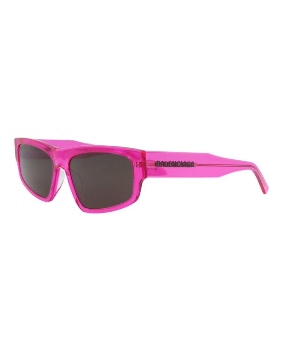 Balenciaga Square-Frame Recycled Acetate Sunglasses