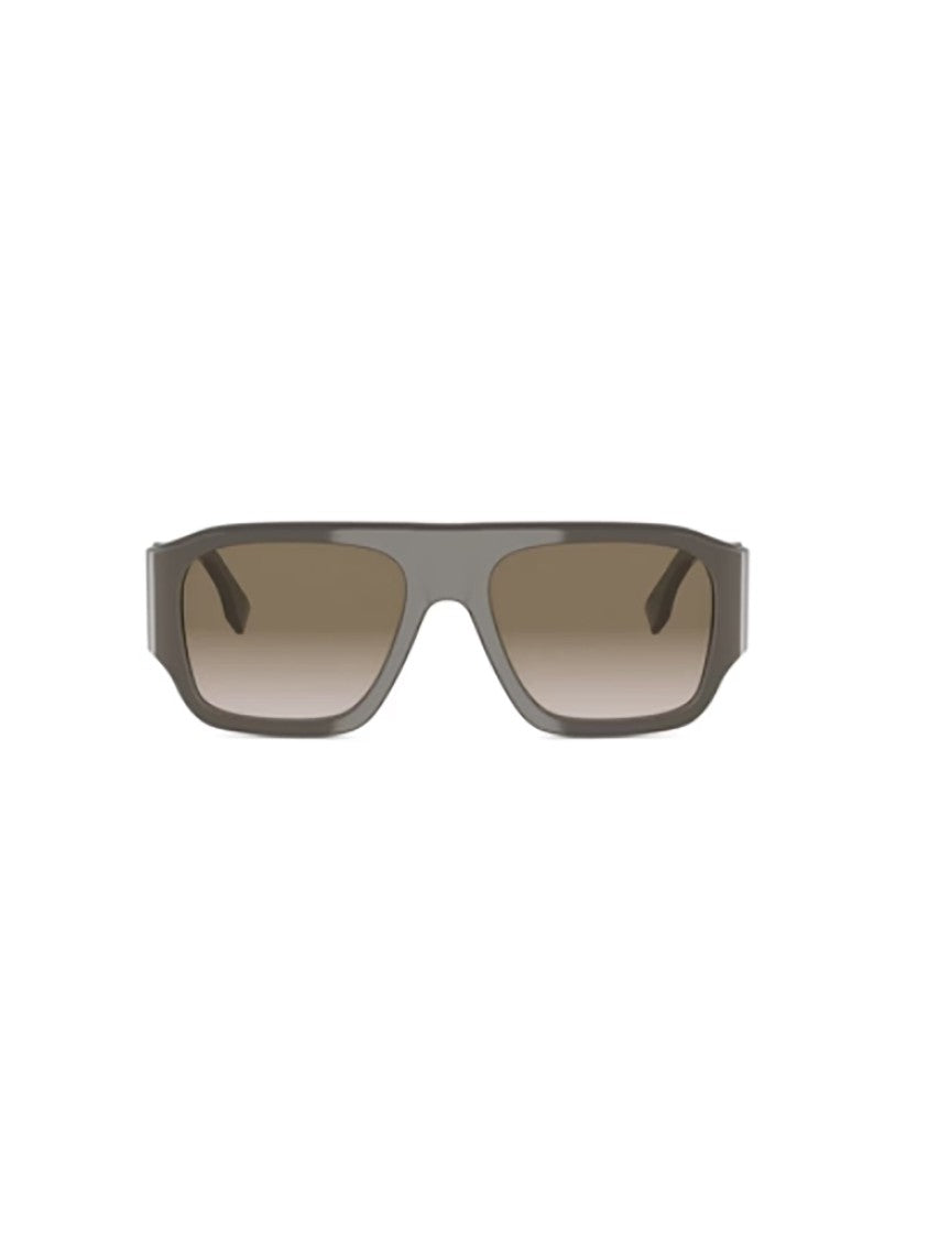 Fendi Taupe Fe40198i Rectangular Gradient Sunglasses