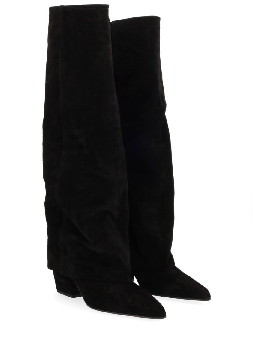 Paris Texas Jane 60 Pointed Leather Boots