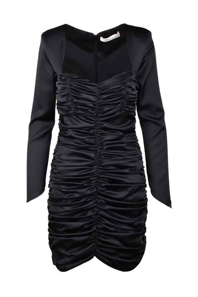 Nine Minutes Polyester & Elastane Dress - Black