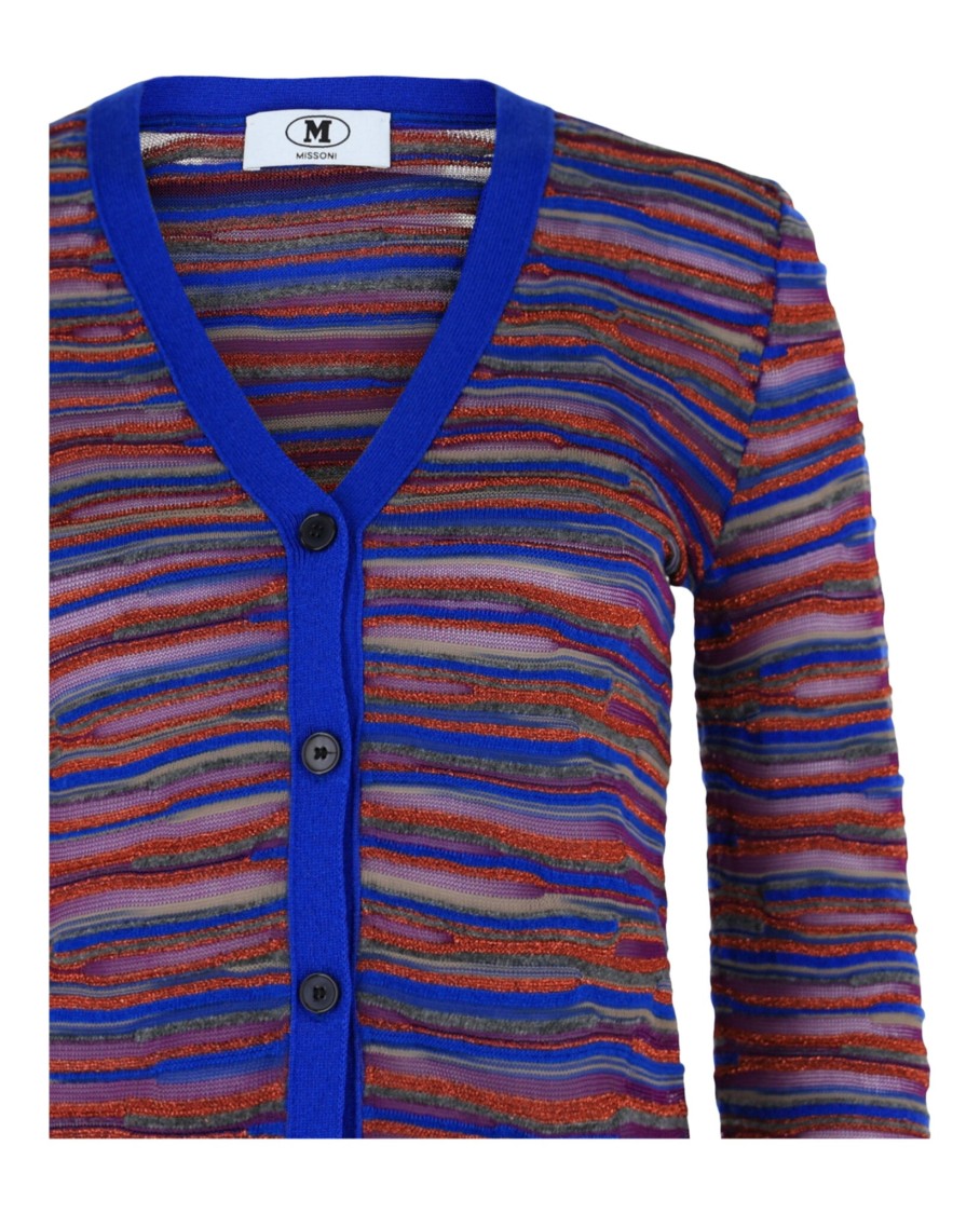 M Missoni Wave Knit Cardigan