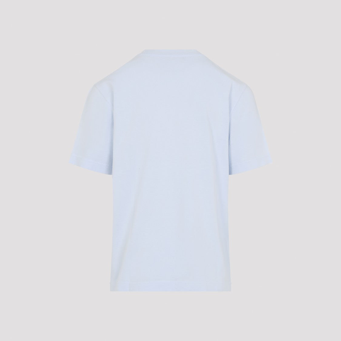 Jacquemus Minimalistic Pastel Blue Crew Neck T-Shirt