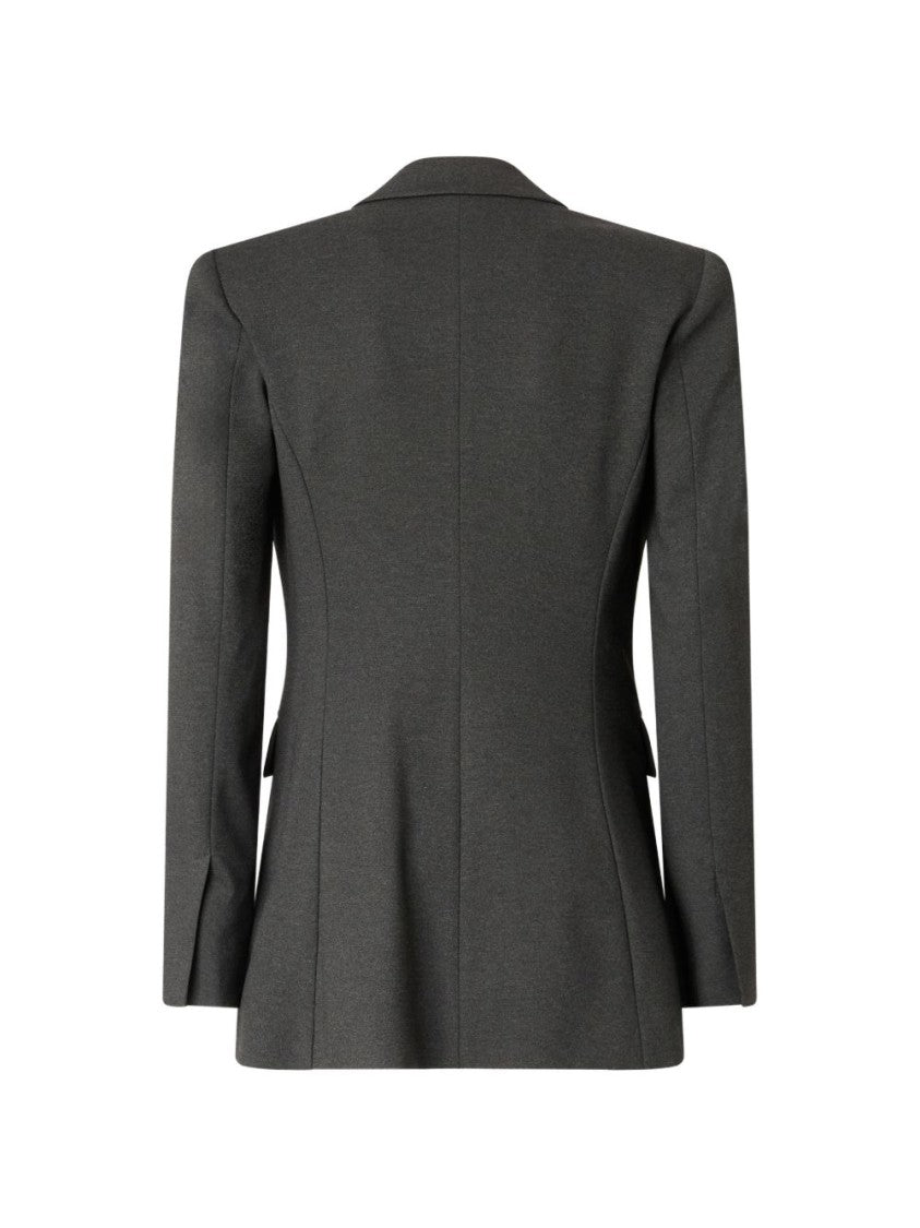 Pinko Double-Breasted Tailored Flap Pocket Jacket