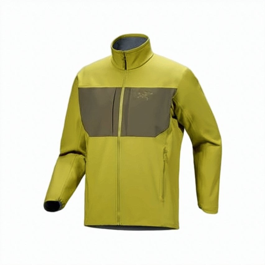 Arc'teryx Streamlined Green Jacket With High Collar