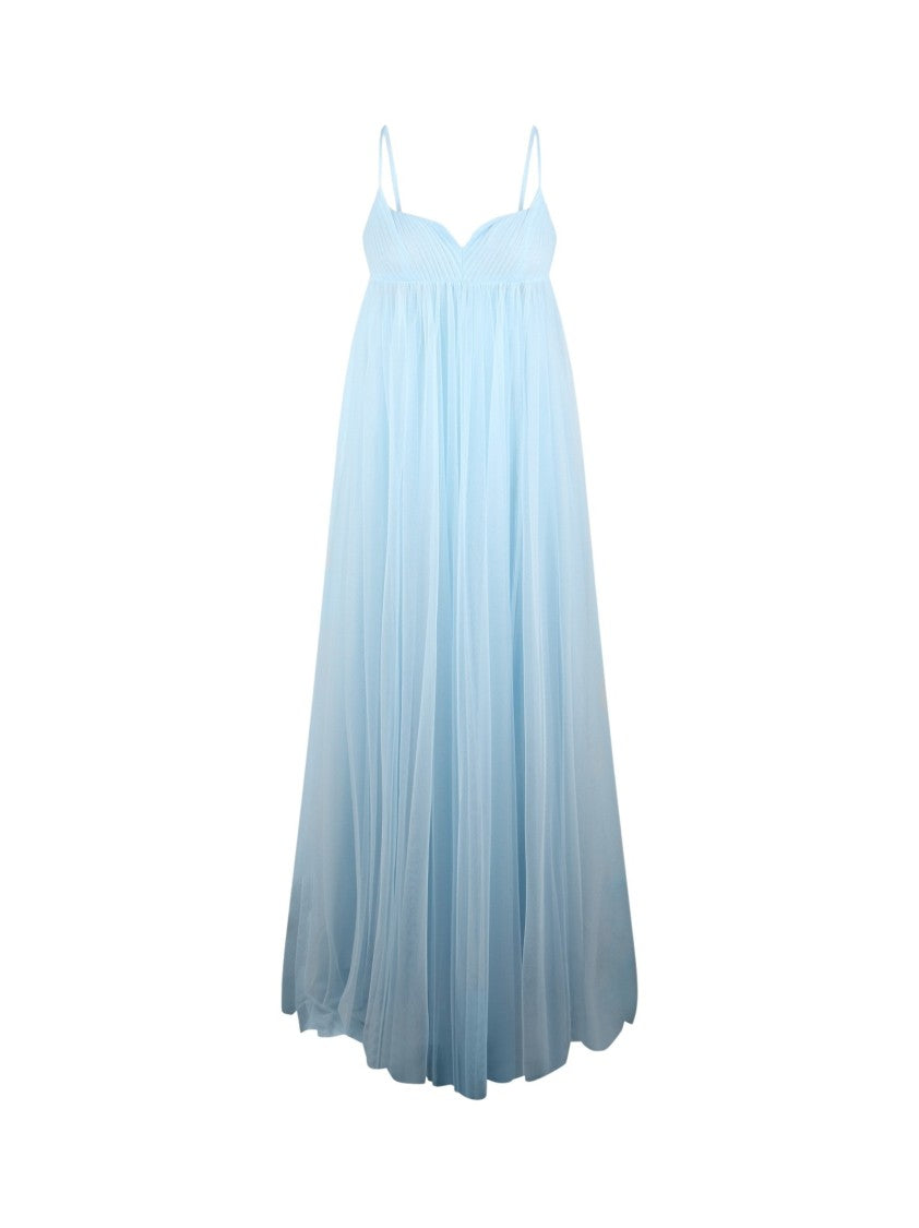 Pronovias Vera Wang Ame Pale Blue Tulle Dress