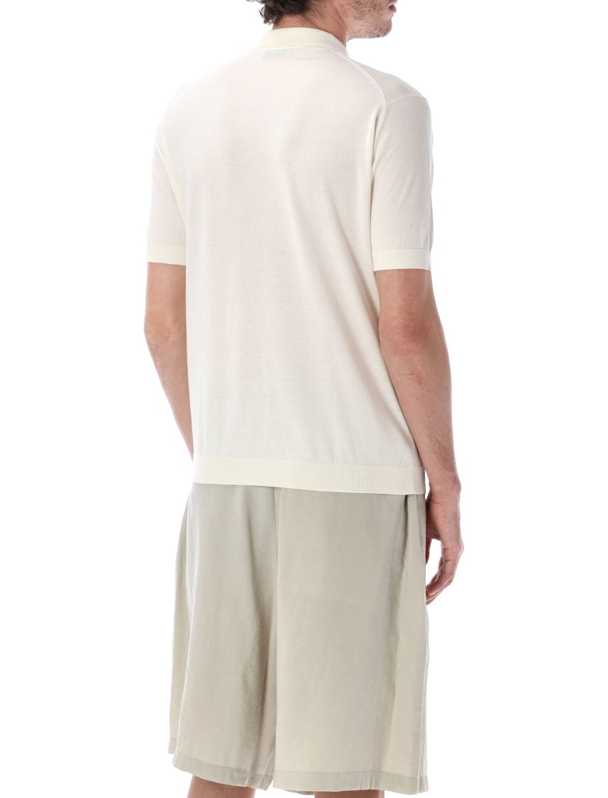 John Smedley Adrian Fine Knit Polo Shirt