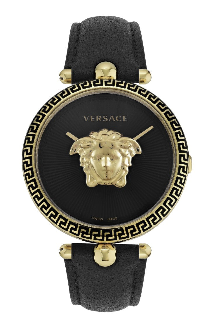 Versace Palazzo Empire Leather Watch