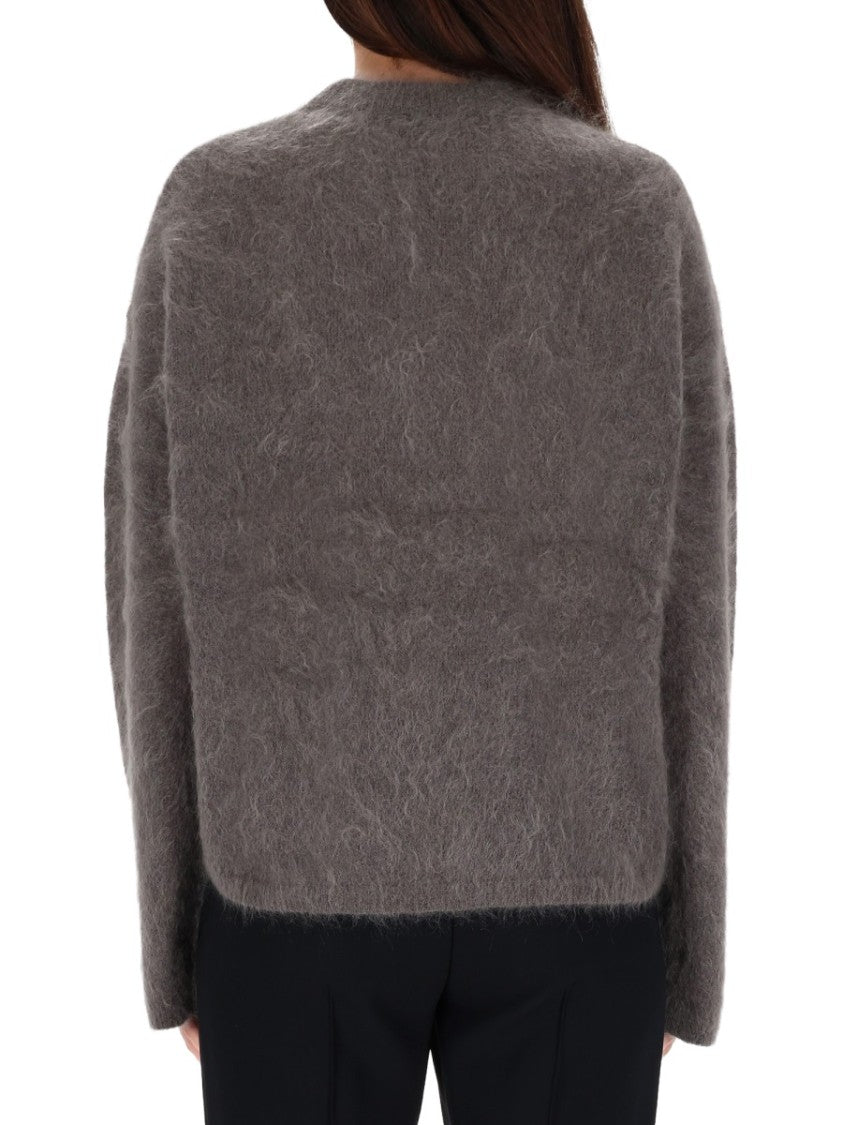 The Garment Grey Relaxed Mohair Sweater
