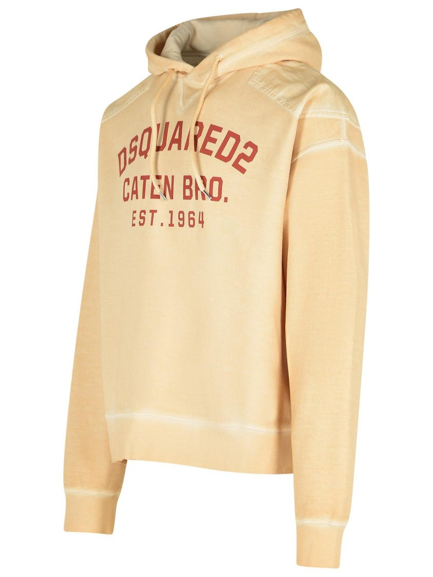Dsquared2 'Cipro' Sand Cotton Sweatshirt