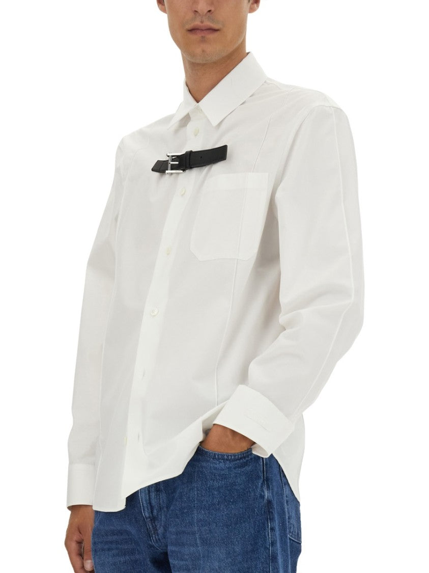 Versace Formal Shirt With Buckle