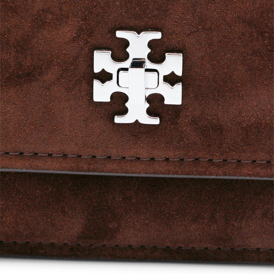 Tory Burch Dark Cocoa Leather Crossbody Bag
