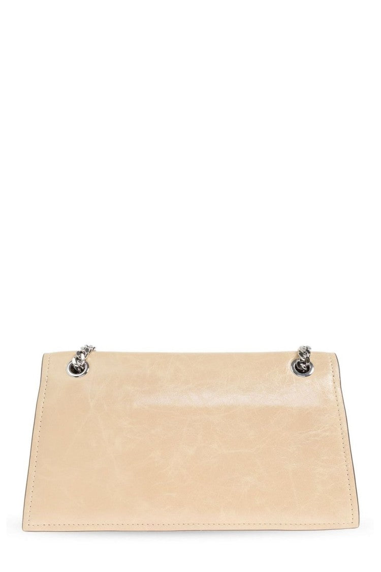 Tory Burch Beige Baguette Shoulder Bag