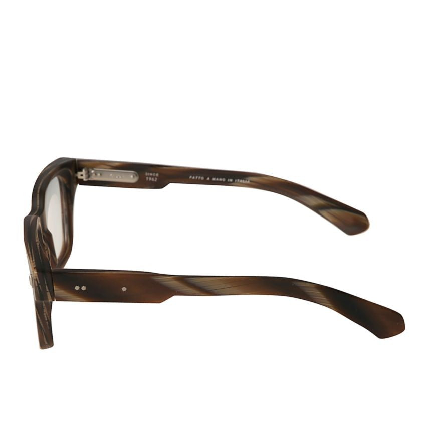 Kador Premium 1 Rectangular Tortoiseshell Sunglasses With Metallic Accents