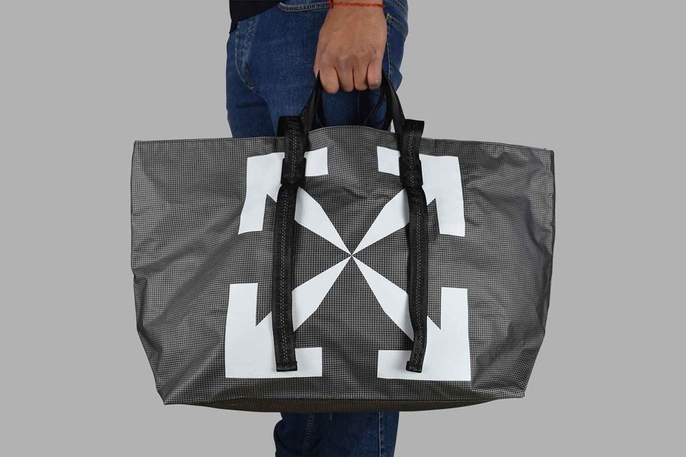 Off-White Signature Graphic Tote Bag