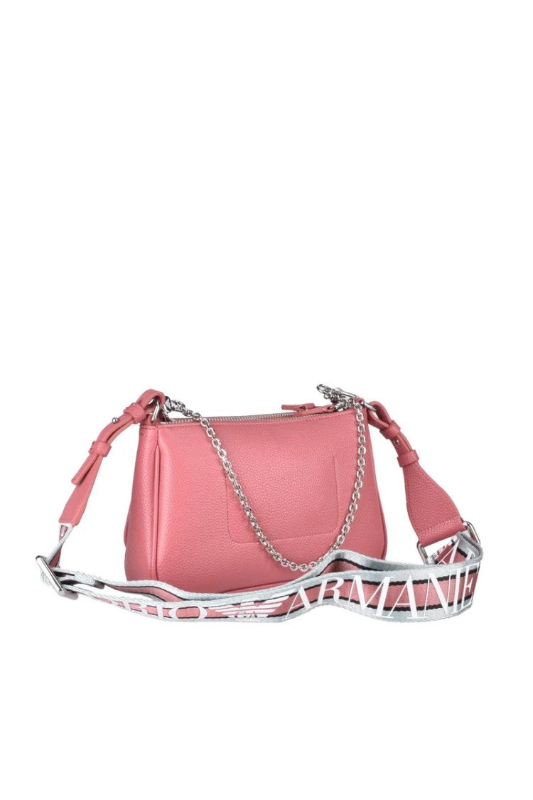Emporio Armani Polyurethane Crossbody Bag - Pink