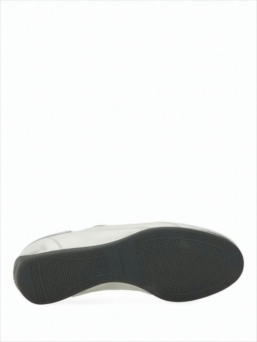 Paloma Wool Smooth Leather Sneakers With Metallic Finish