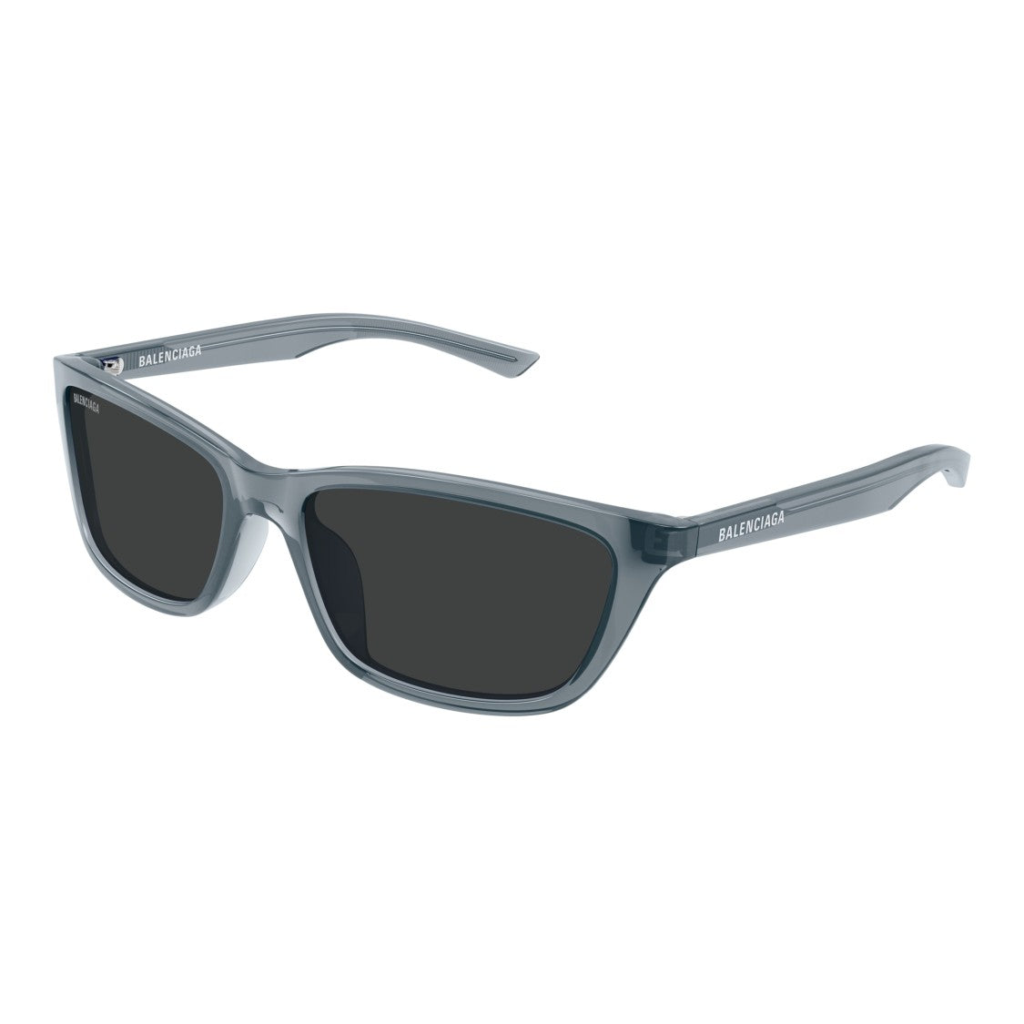Balenciaga Bb0403sk Rectangular Frame Sunglasses In Recycled Acetate