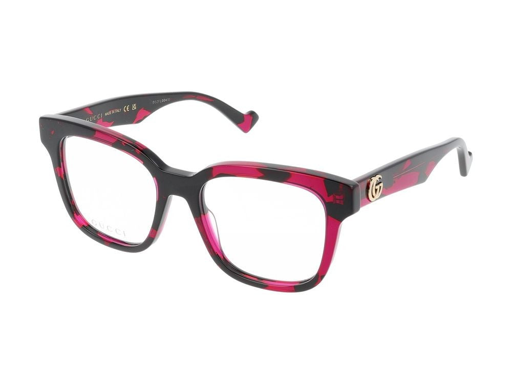 Gucci Eyeglasses Gg0958o 010 Havana Havana Transparent 52/18/140