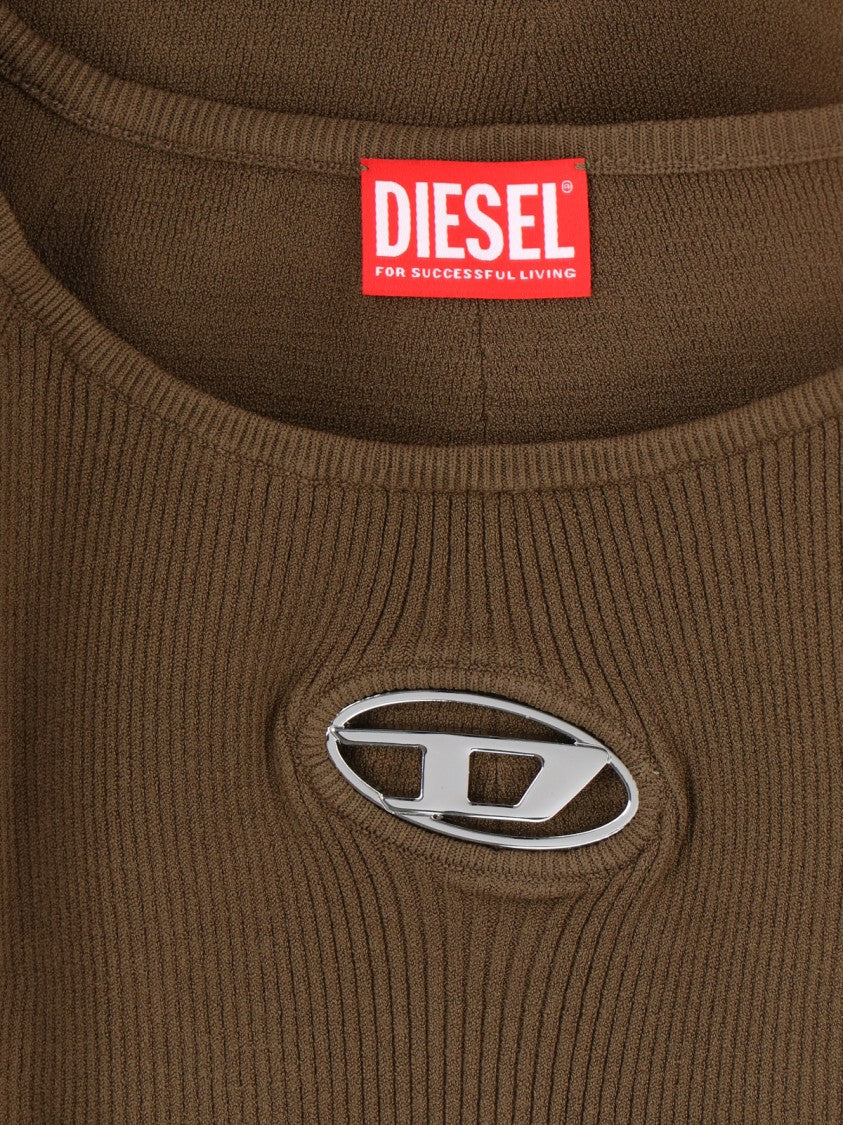 Diesel M-Vera Mini Dress – Green