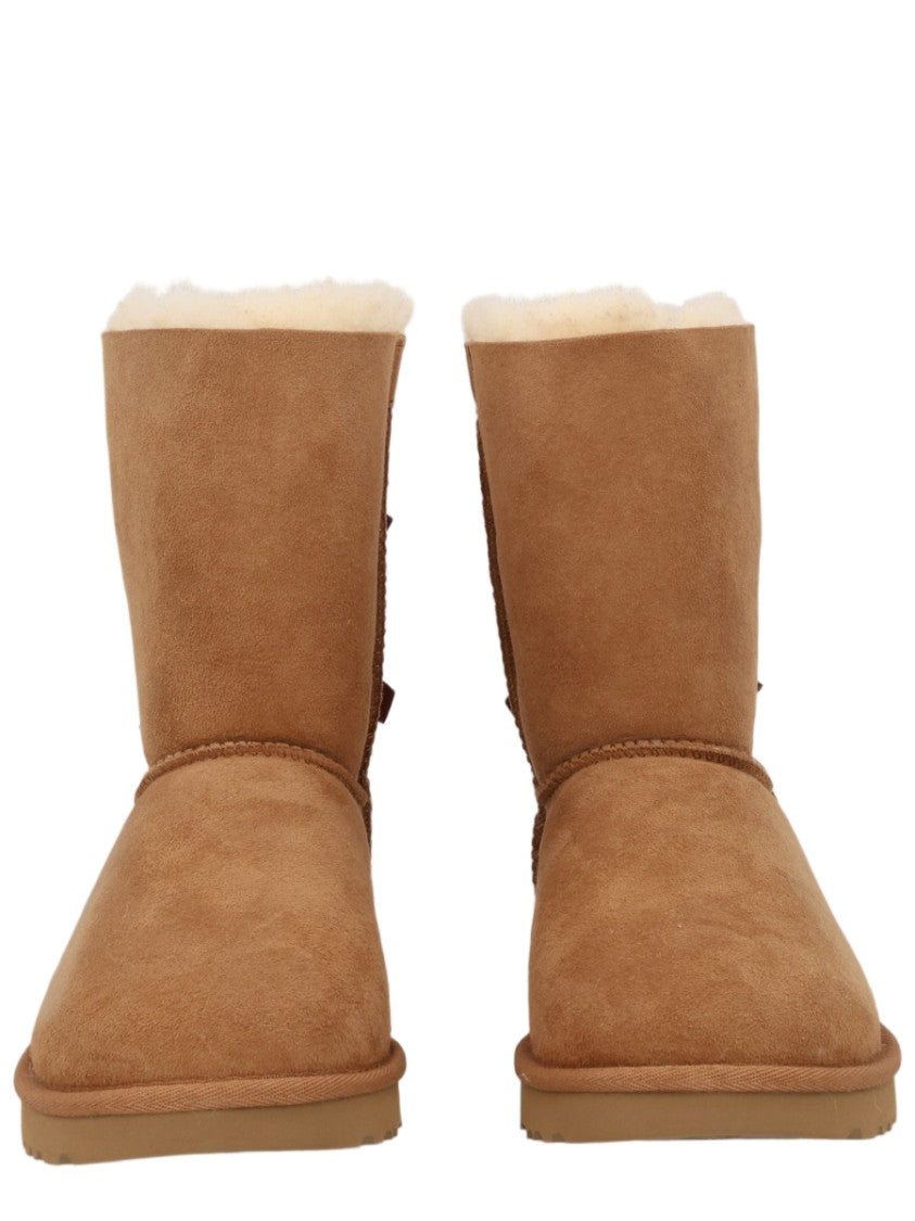Ugg Brown Mid-Calf Leather Boots