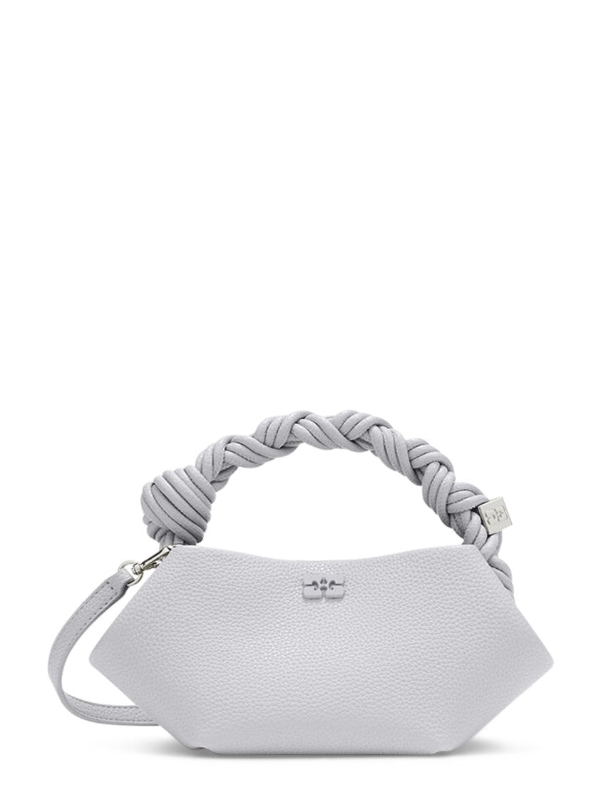 Ganni Braided Handle Geometric Bag