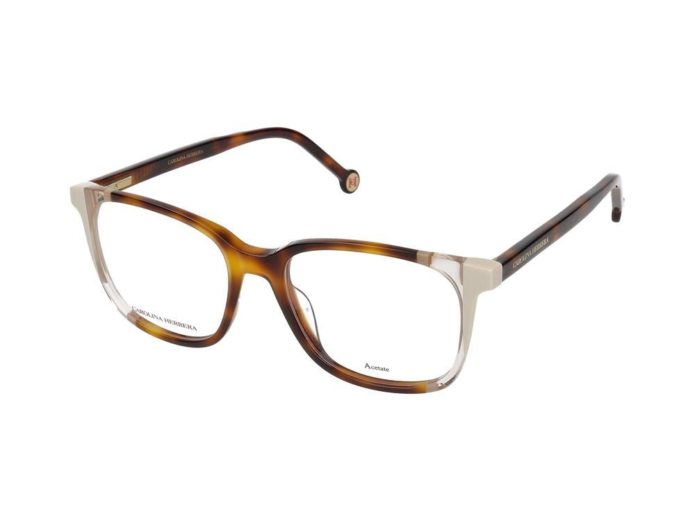 Carolina Herrera Eyeglasses Carolina Herrera Ch 0065 C1h Avana Avorio 52/17/145