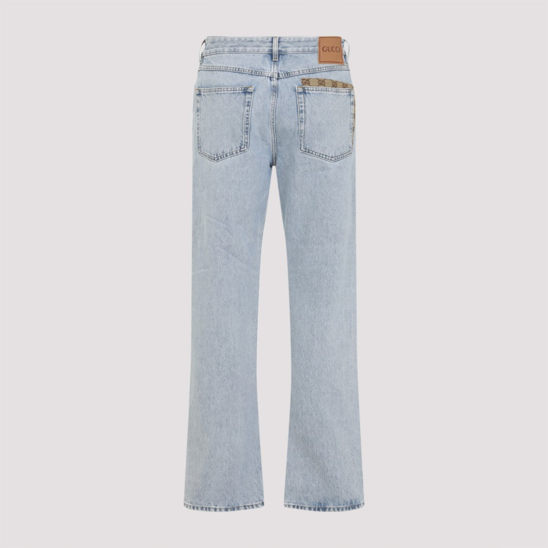 Gucci Light Blue Denim Trousers
