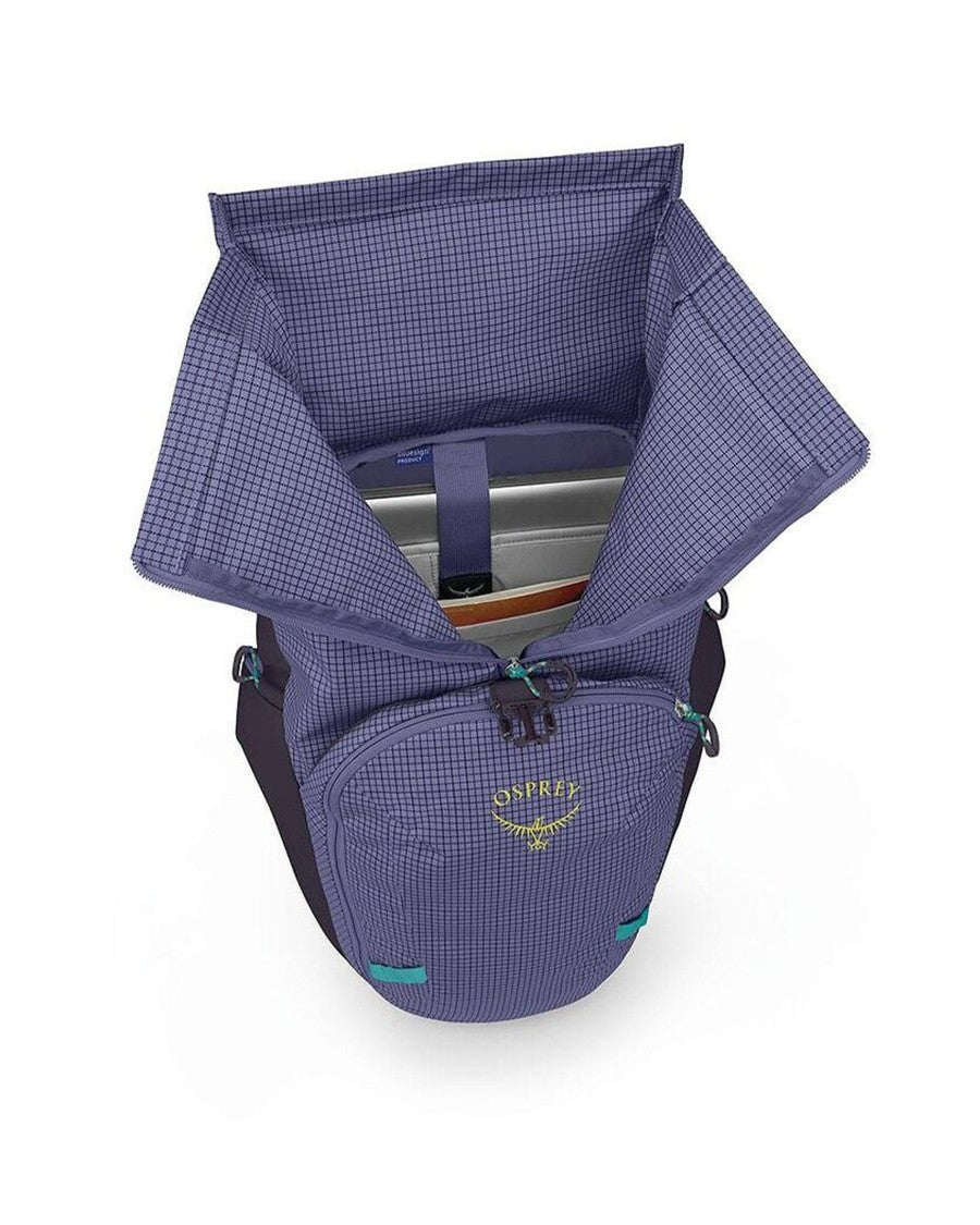 Osprey Transporter Roll-Top Backpack In Euphoria Purple