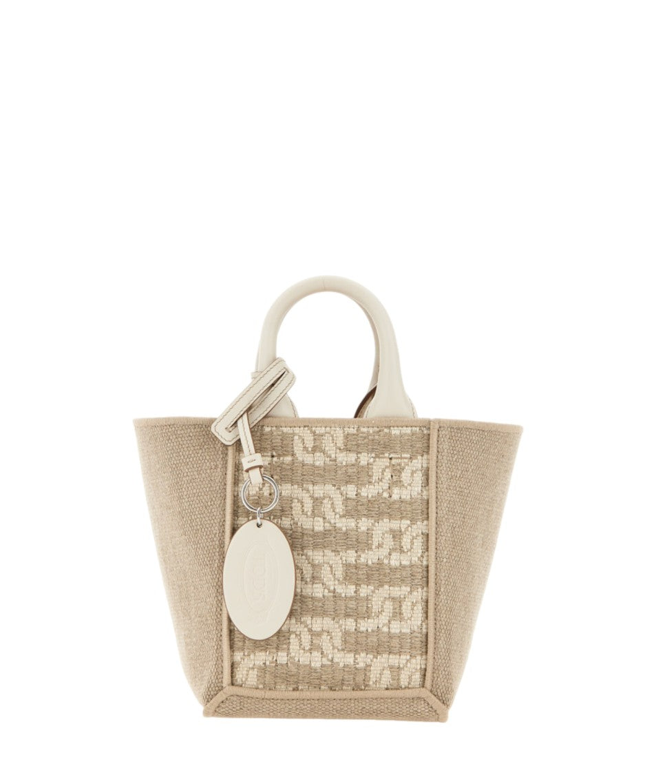 Tod's Structured Textured Tote Bag