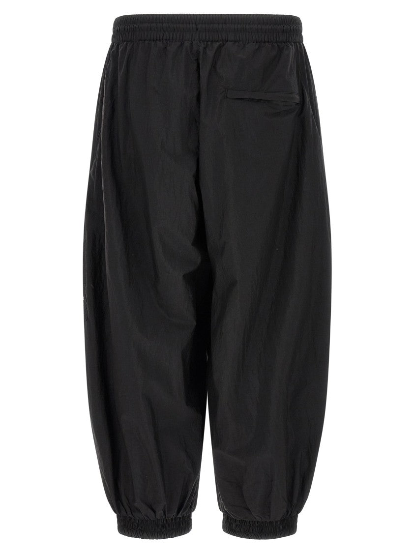 Y-3 Rough-Edged Breathable Joggers With Drawstring Waistband