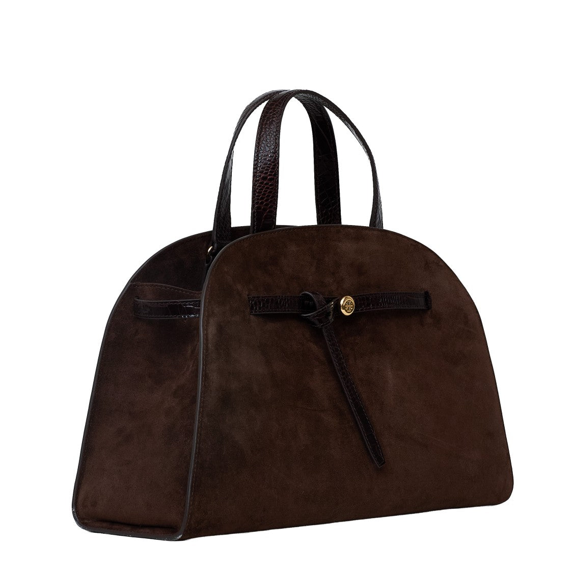 Tory Burch Romy Suede Bauletto Bag